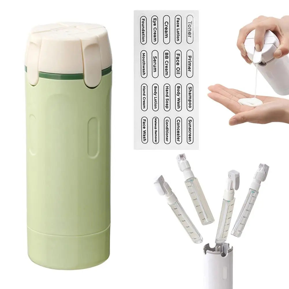 #6.2 - 4‑in‑1 Travel Dispenser Bottle
