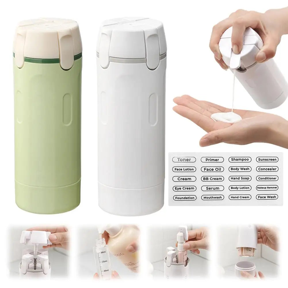 #6.2 - 4‑in‑1 Travel Dispenser Bottle