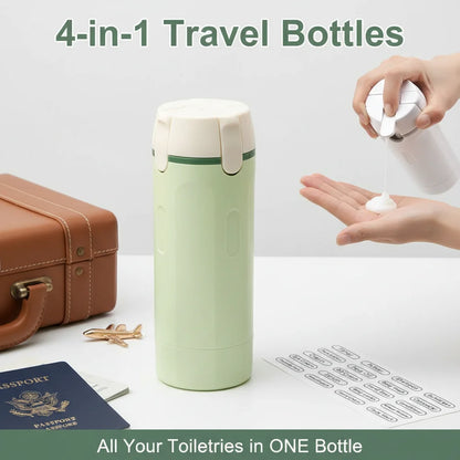 #6.2 - 4‑in‑1 Travel Dispenser Bottle